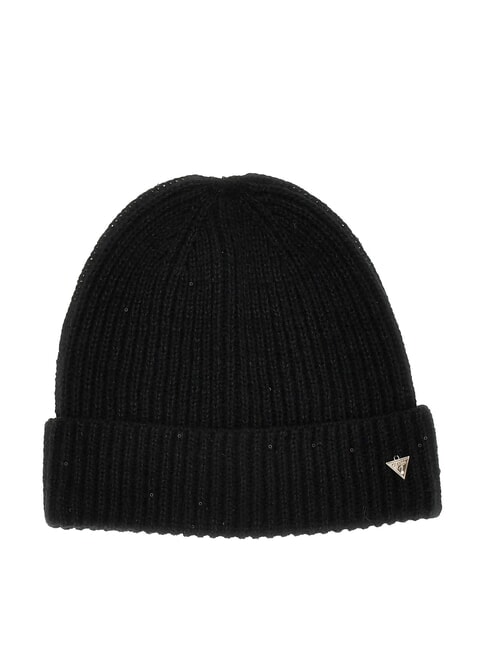 GUESS LUREX Bonnet en laine mélangée NOIR - Bonnets