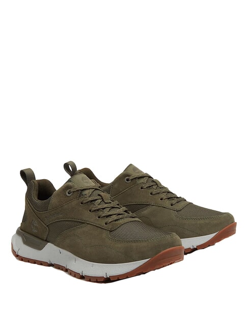 TIMBERLAND VOYAGER PARK  Baskets maille vert foncé - Chaussures Homme