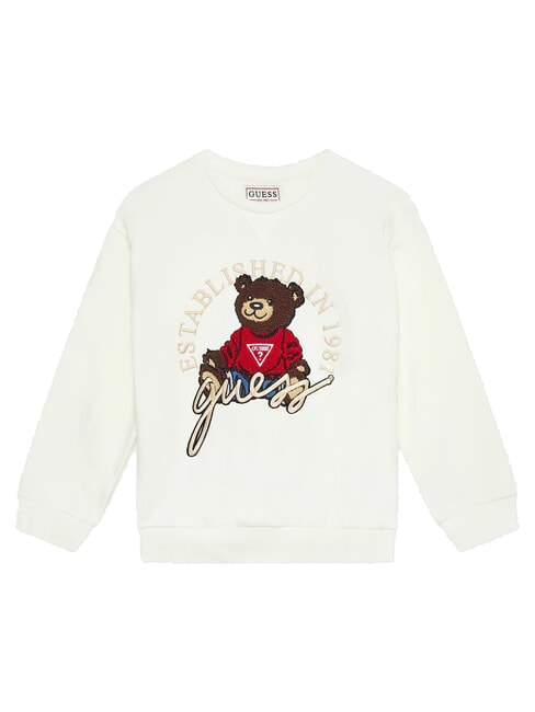 GUESS KIDS Sweat-shirt oversize avec broderie cremwhi - Bébé Sweat