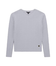 GUESS KIDS Pull col V côtelé vent arctique - Pulls pour enfants - 1