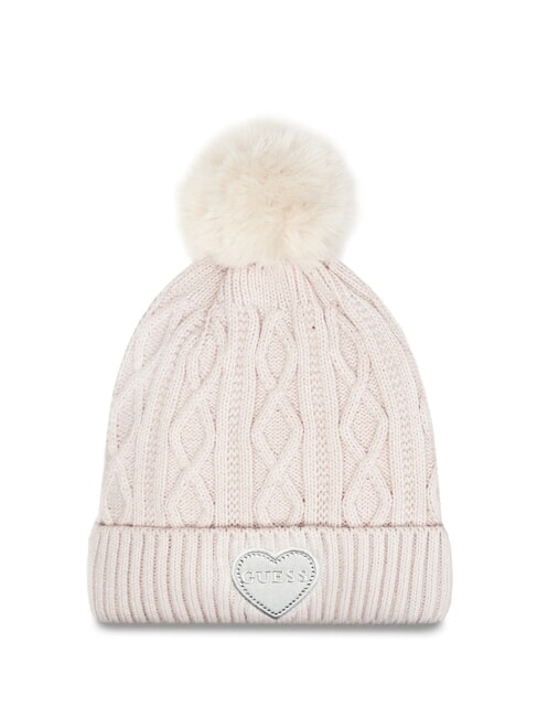 GUESS KIDS Bonnet tressé avec pompon pierre en sourdine - Chapeau de bébé