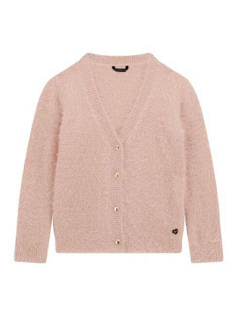 GUESS KIDS Cardigan à boutons roses roses - Tee-shirt enfant