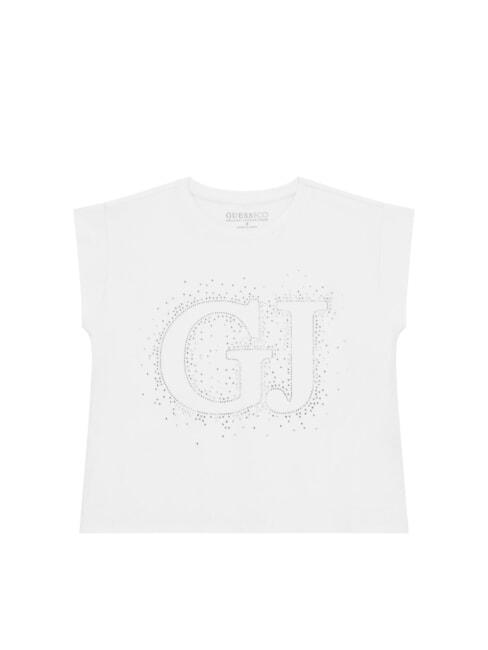 GUESS KIDS T-shirt avec clous cremwhi - Tee-shirt enfant