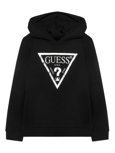 GUESS CORE KIDS Sweat à capuche avec imprimé noir de jais avec givre g - Bébé Sweat
