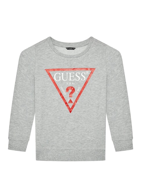 GUESS CORE KIDS Sweat-shirt à manches longues avec logo imprimé gris chiné clair - Bébé Sweat