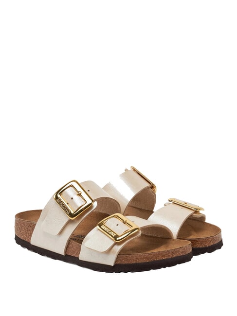 BIRKENSTOCK SYDNEY  Sandales gracieuse perle blanche - Chaussures Femme