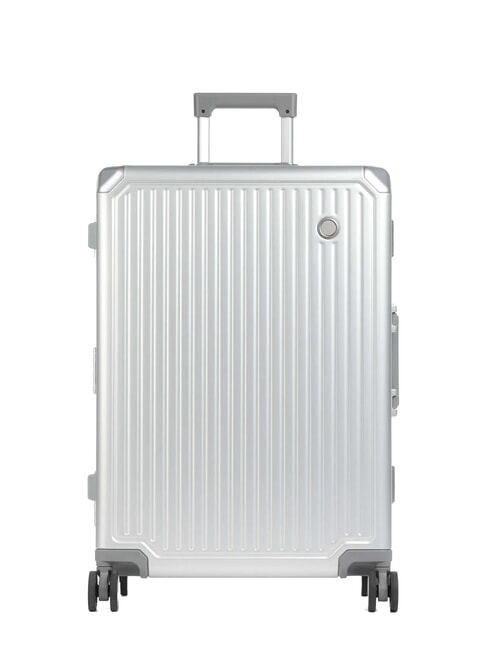 ECHOLAC SHOGUN CLASSIC Chariot moyen argent - Valises Rigides