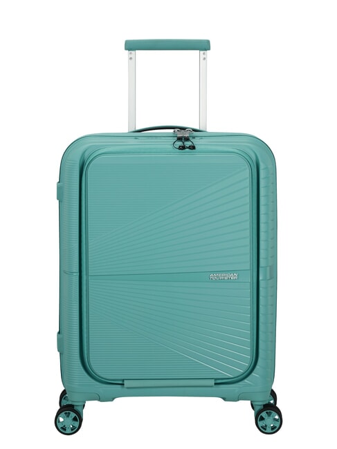 AMERICAN TOURISTER AIRCONIC Chariot à bagages à main, support PC 15,6 " turquoise poussiéreux - Valises cabine