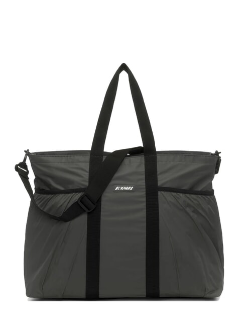 KWAY SAINT MALO Maxi sac de plage avec 3 trousses vert noirâtre - Sacs pour Femme
