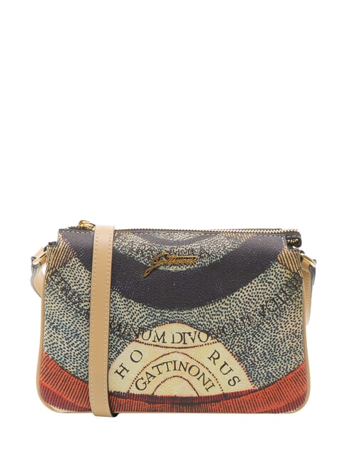 GATTINONI PLANETARIUM Sac à bandoulière de taille moyenne classique/beige - Sacs pour Femme