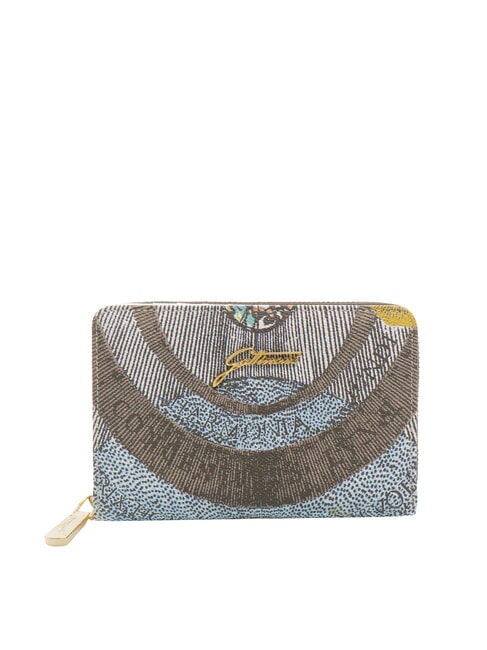 GATTINONI PLANETARIUM Portefeuille porte-monnaie de taille moyenne lune/blanc - Portefeuilles Femme
