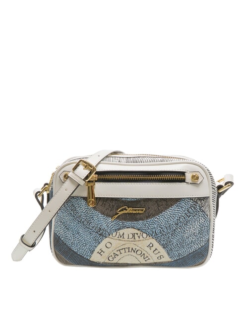 GATTINONI PLANETARIUM Sac à bandoulière avec poche lune/blanc - Sacs pour Femme