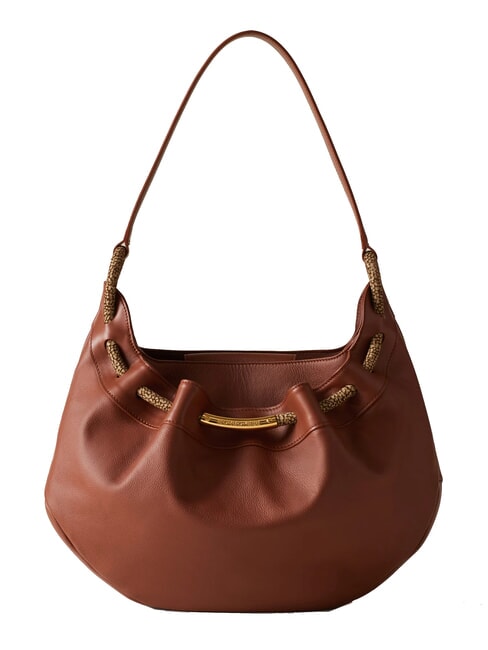 BORBONESE FILO Sac à bandoulière en cuir noix de coco - Sacs pour Femme