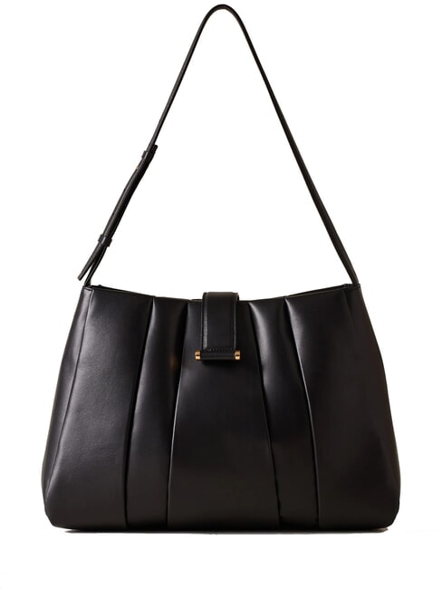 BORBONESE L ECLAIR  Sac à bandoulière en cuir Noir - Sacs pour Femme