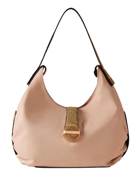 BORBONESE ECLIPSE Hobo Sac à bandoulière sable/naturel op - Sacs pour Femme