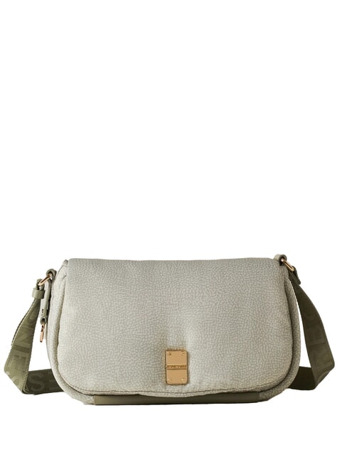 BORBONESE CAHIER  Sac à bandoulière kaki - Sacs pour Femme