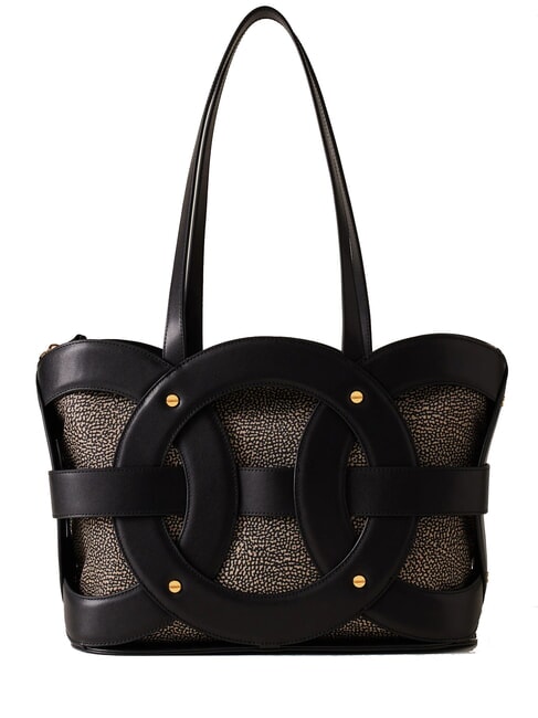 BORBONESE ALL-ROUND Sac à provisions Noir - Sacs pour Femme
