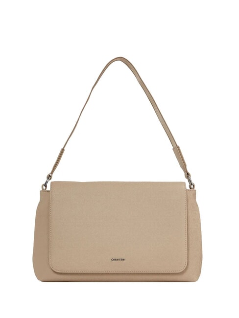 CALVIN KLEIN CK MUST Sac bandoulière à rabat vaisselle - Sacs pour Femme