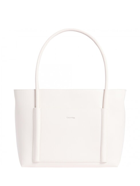 CALVIN KLEIN CK LINN MEDIUM Sac à bandoulière craie - Sacs pour Femme