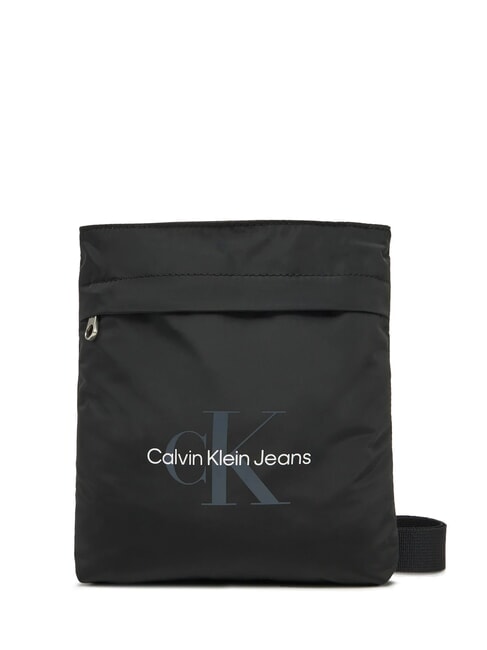 CALVIN KLEIN SPORT ESSENTIALS Sac en nylon recyclé sur noir - Sacs en Bandoulières pour Homme