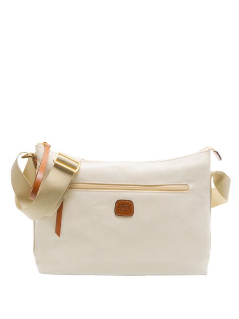 BRIC’S SORRENTO MARTA Grand sac à bandoulière en toile CRÈME - Sacs pour Femme