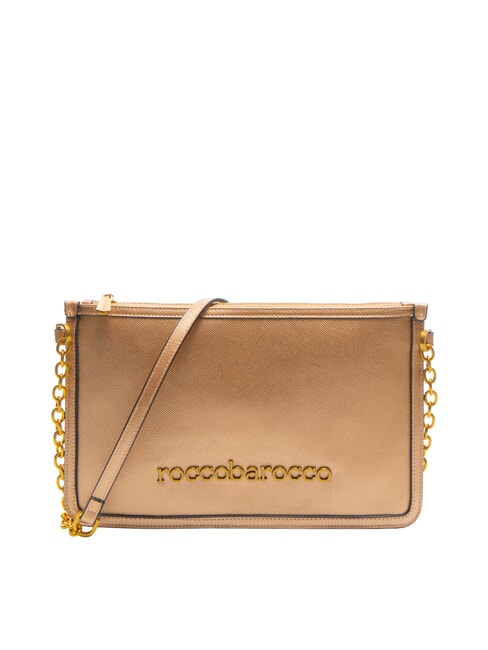 ROCCOBAROCCO SOPHIE Sac plat effet métallisé bronze - Sacs pour Femme