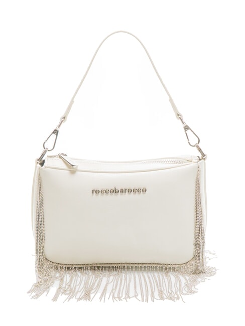 ROCCOBAROCCO FRINGES Sac avec poignée et bandoulière blanc - Sacs pour Femme