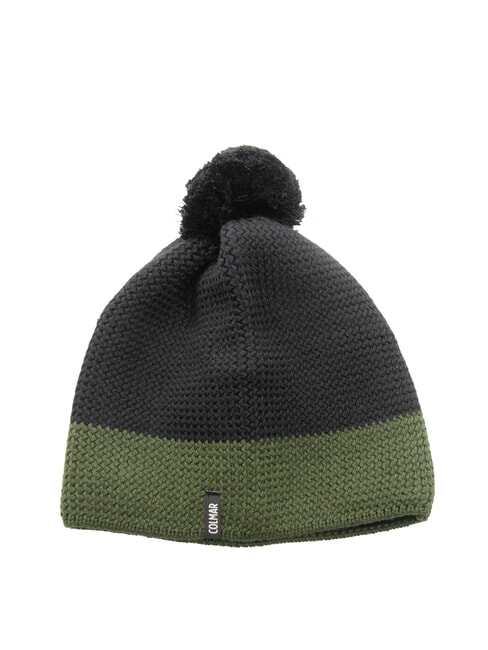 COLMAR TURNER Bonnet avec revers et pompon soldat noir - Bonnets