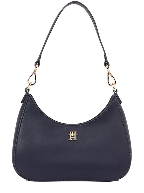 TOMMY HILFIGER TH LOGOTAPE Sac à bandoulière, avec bandoulière bleu de l'espace - Sacs pour Femme