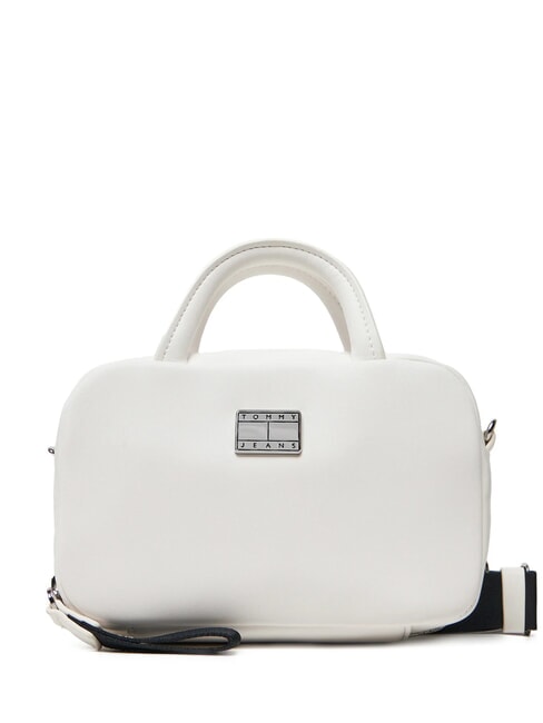 TOMMY HILFIGER TOMMY JEANS American Cool Trunk Mini sac à main avec bandoulière blanc - Sacs pour Femme