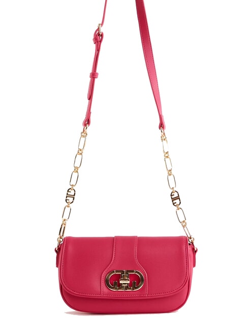 GAUDÌ DIANA Sac à rabat et bandoulière chaîne FUXIA - Sacs pour Femme