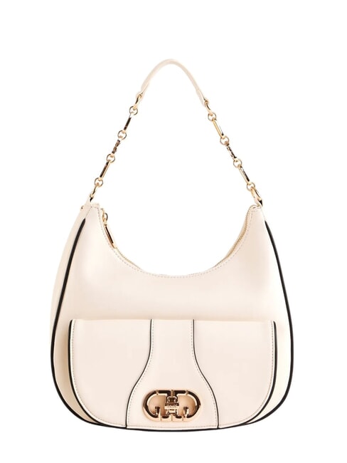 GAUDÌ DIANA Sac hobo avec poche et bandoulière blanc - Sacs pour Femme