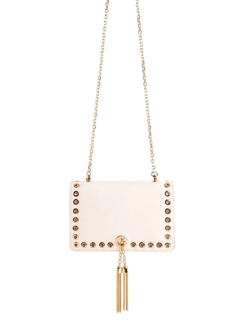 GAUDÌ DIVA Sac bandoulière avec clous blanc - Sacs pour Femme