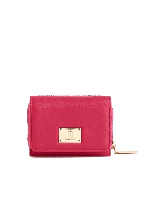 GAUDÌ DELFY Portefeuille porte-monnaie compact FUXIA - Portefeuilles Femme