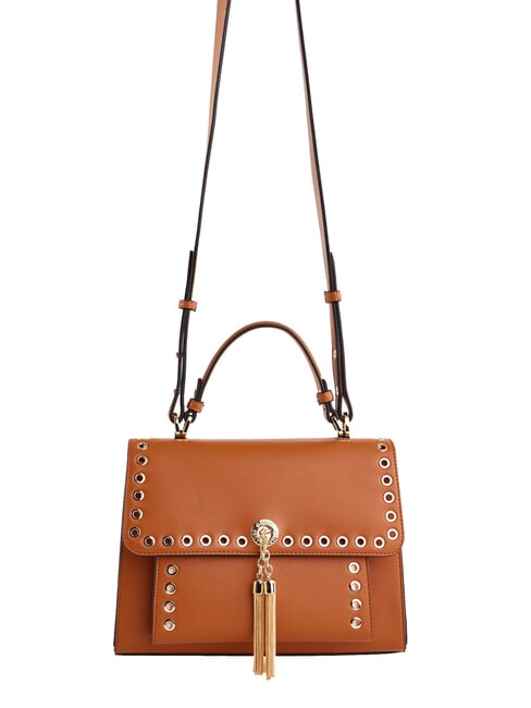 GAUDÌ DIVA Sac cartable clouté bronzage - Sacs pour Femme