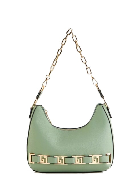 GAUDÌ DORIS Sac bandoulière avec logos en métal marine / blanc - Sacs pour Femme