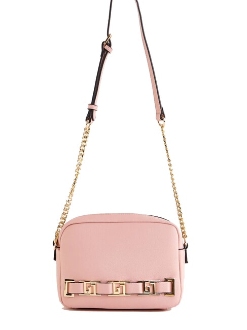GAUDÌ DORIS Sacoche pour appareil photo avec logos en métal ROSE - Sacs pour Femme