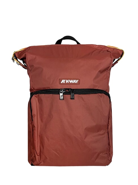 KWAY MAIZY Sac à dos pour ordinateur portable 15,6" rouge brunâtre - Sacs à dos pour ordinateur portable