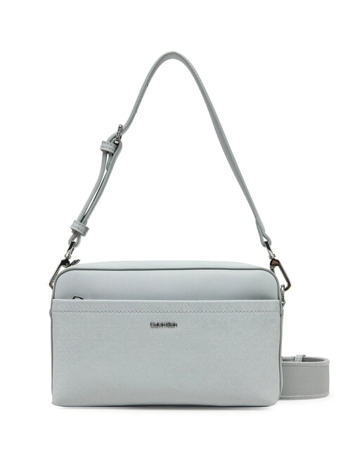 CALVIN KLEIN CK MUST Mini sac à bandoulière, avec bandoulière gris mirage - Sacs pour Femme