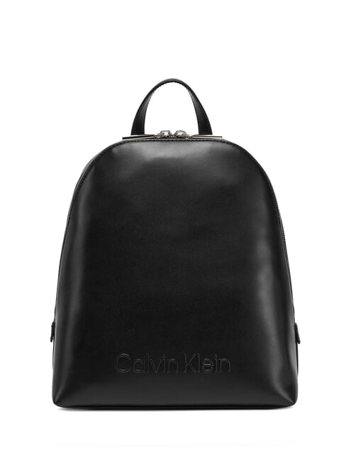 CALVIN KLEIN EMBOSSED CALVIN Round Sac à dos ck noir - Sacs pour Femme
