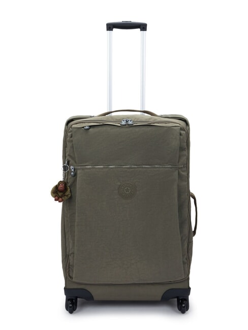 KIPLING DARCEY M Chariot semi-rigide taille moyenne champ vert - Valises Semi-rigides