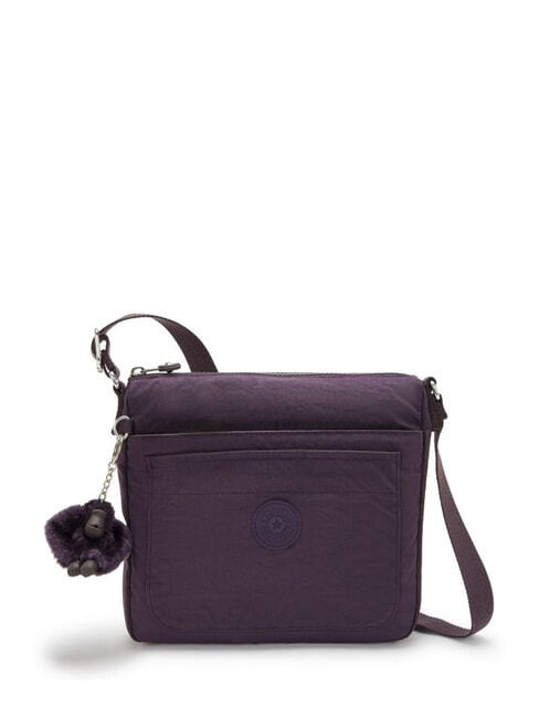 KIPLING SEBASTIAN Sac bandoulière avec poche prune ultime - Sacs pour Femme