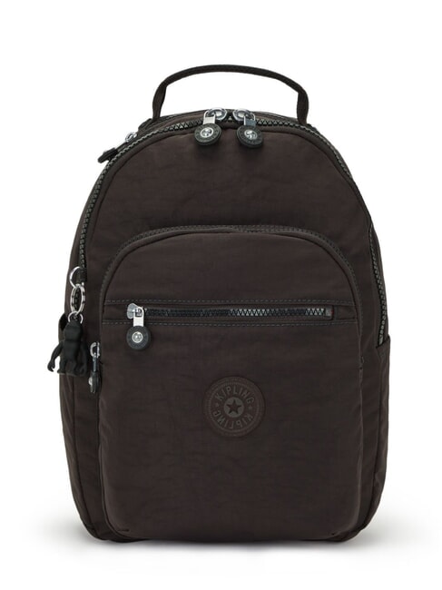 KIPLING SEOUL S sac à dos ordinateur 13" marron nostalgique - Sacs pour Femme