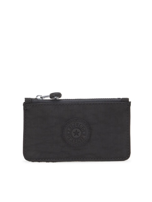 KIPLING CAMILO Porte-cartes plat avec zip noir noir - Portefeuilles Femme