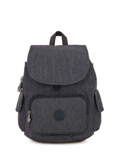 KIPLING CITY PACK S Sac à dos en jean avec poche Denim actif - Sacs pour Femme