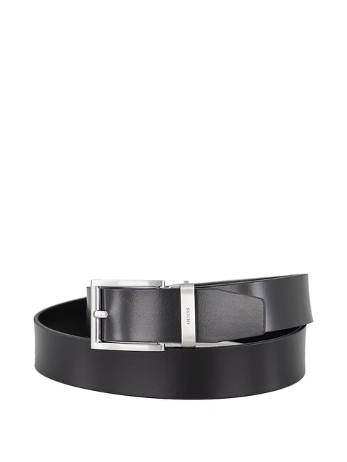 GUESS BUCAREST  Ceinture en cuir réversible noir noir - Ceintures
