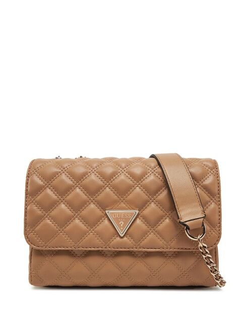 GUESS GIULLY  Sac porté épaule/croisé BEIGE - Sacs pour Femme
