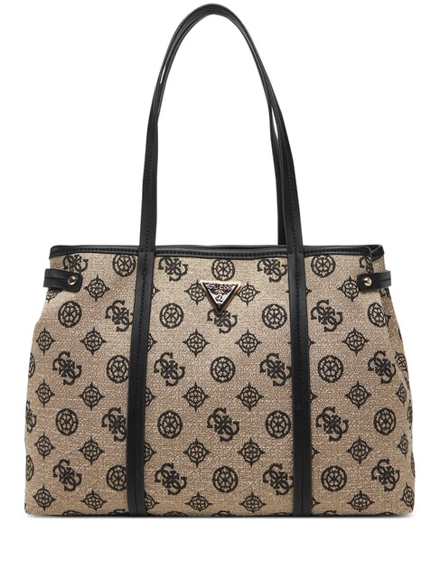 GUESS BEYZA  Sac à bandoulière logo noir - Sacs pour Femme