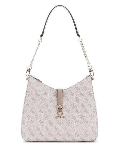 GUESS ZAMIRA  Sac à bandoulière logo taupe foncé - Sacs pour Femme