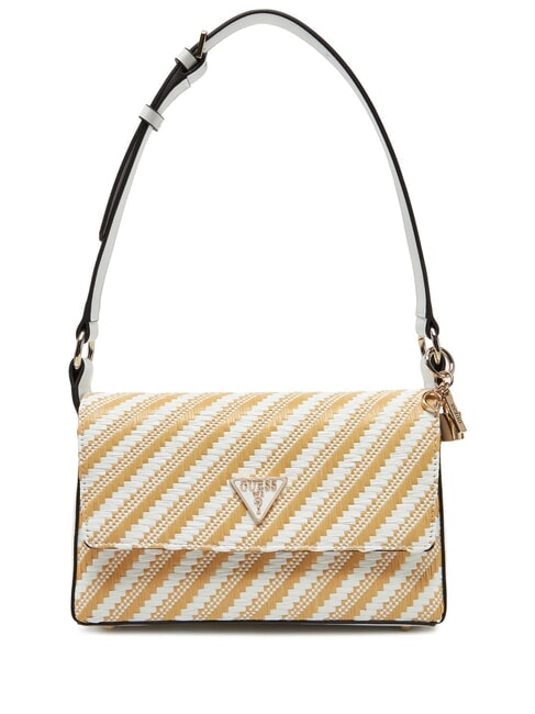 GUESS SIMONA  Sac à bandoulière blanc naturel - Sacs pour Femme